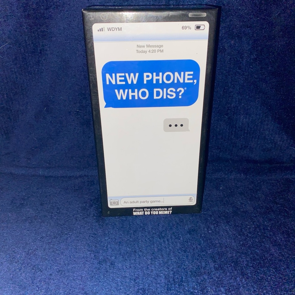 New Phone, Who Dis? Card Game